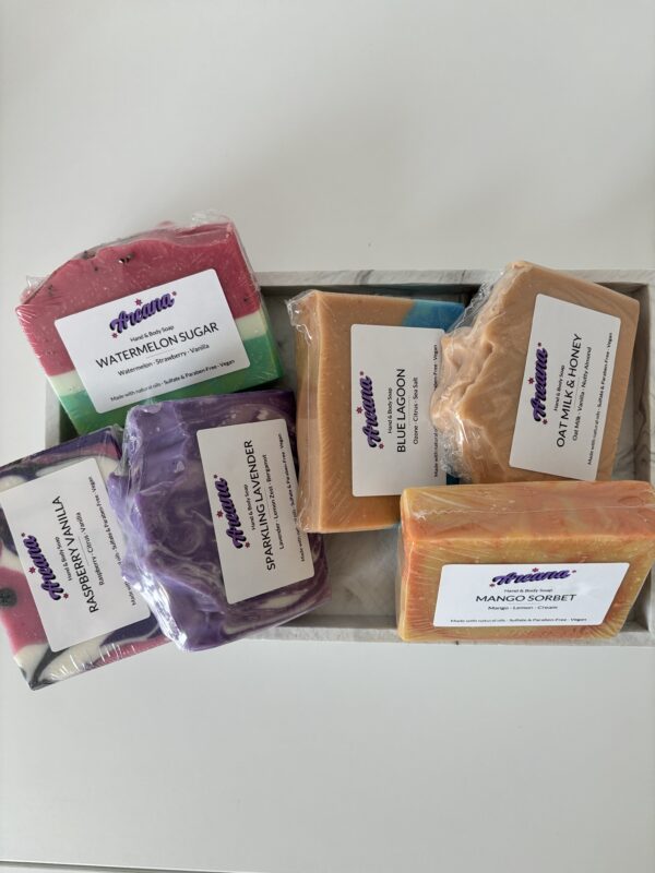 Arcana Artisanal Soap Bars
skincare routine
Crafted in Dubai