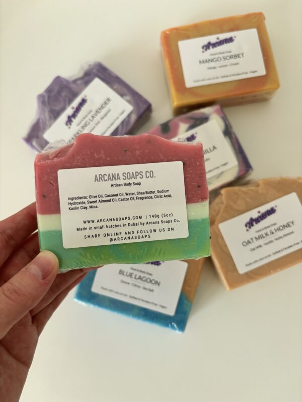 soap bar Crafted in Dubai
skincare routine
body care
body lotion, Arcana Artisanal Soap Bars